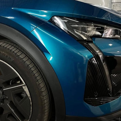 Peugeot 408 bumper corner